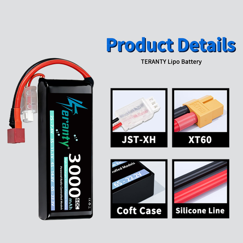 테란티 2S 3000mAh 리포 배터리 7.4V 60C - Drone Battery 3S 리뷰 및 가격
