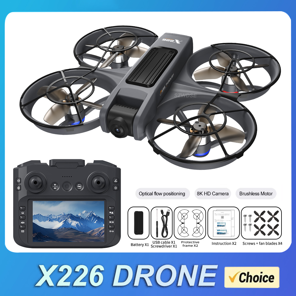 NEW X226 RC 드론 2.4G 5G WIFI 4K - Drone Battery Box 리뷰 및 가격