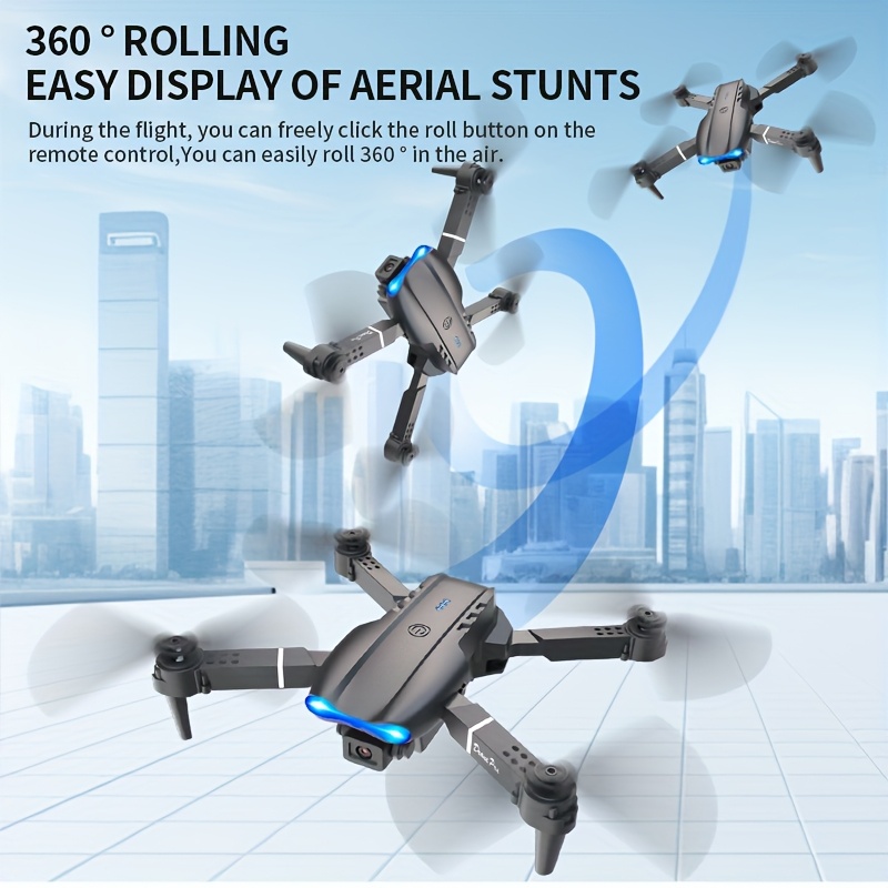 E99 PRO MAX: 듀얼 HD 카메라, 화면이 있는 - Drone Battery Case 리뷰 및 가격